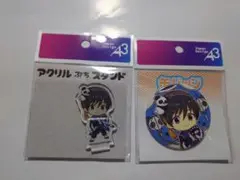 アイドルマスター SideM×「横浜中華街」コラボ　冬美旬　アクスタ、缶バッジ