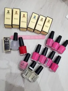 JESSICA ネイルカラーセット 赤ポリッシュ ネイリスト検定 - メルカリ