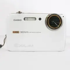 コンパクトデジタルカメラ CASIO EXILIM EX-FS10 ホワイト