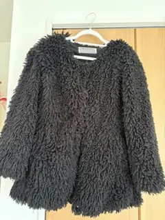 nice claup【F】プードル コート ファーコート ボリュームファー