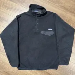 97年製 レア黒 Patagonia シンチラスナップT ブラック ジャマイカ製