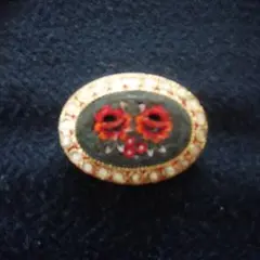 新品未使用のモザイクのブローチ