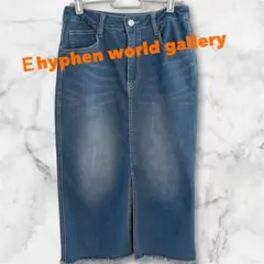 最終価格です。E hyphenworld galleryレディースデニムタイトMのサムネイル