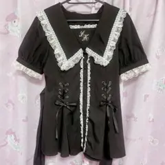 SecretHoney シークレットハニー レースフリル変形セーラーセットアップ