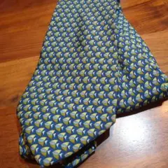 Salvatore Ferragamo 幾何学模様 ネクタイ