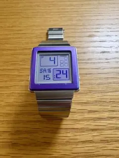 美品・電池交換済】CASIO FUTURIST LA-2000D ブルー液晶 - メルカリ