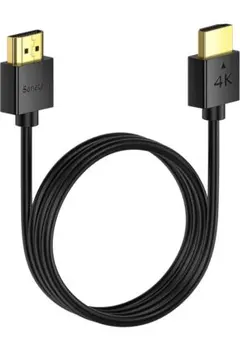 HDMI ケーブル 2m HDMI2.0規格 薄型 ハイスピード 18Gbps