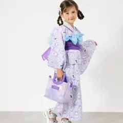 any FAM×サンリオキャラクターズ 2WAY 浴衣セット パープル クロミ