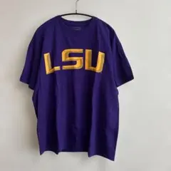 Majestic ルイジアナ州立大学　LSU カレッジTシャツXL パープルのサムネイル