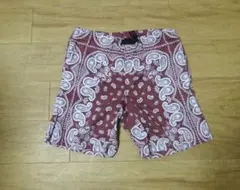 guramicci グラミチのペイズリー柄ショートパンツ　クライミング登山など