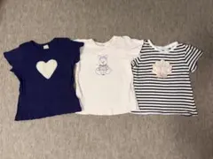 110cm petit main Tシャツ 3枚セット