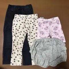 【まとめ売り】キッズ 子ども服 パンツ ハーフパンツ 100-110cm