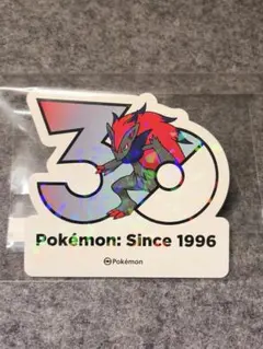 韓国限定】ポケモン 30周年記念ステッカー ゾロアーク - メルカリ