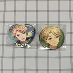 あんスタ　嵐　ラメキラ　ハート　コレクション　缶バッジ