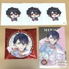 にじさんじ　8周年　夢追翔　缶バッジ/メタカ/ステッカー　5点