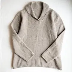 極美品 マーガレットハウエル ノルディック柄 カシミヤニット M 極美品 マーガレットハウエル ノルディック柄 カシミヤニット M