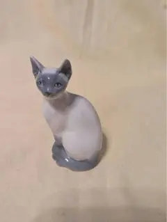 ロイヤルコペンハーゲン 置物 シャム猫 フィギュリン 匿名送料込