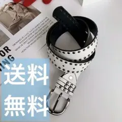 【値下げ中】スタッズベルト ベルト レディース メンズ ユニセックス 韓国風