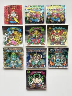 ビックリマンシール ヤマト王子 スーパーゼウス ヘッドロココ デビル レア キラ