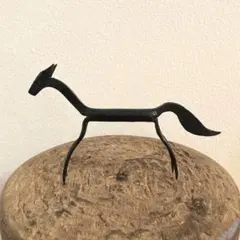 インド 馬のオブジェ アイアン 鉄 ウマ 置物 エスニック アジアン 干支