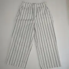 urbanresearch ストライプ柄 カジュアルパンツ ホワイトのサムネイル