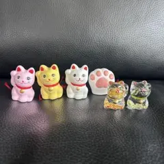 神社おみくじ等　招き猫＆肉球セットのサムネイル