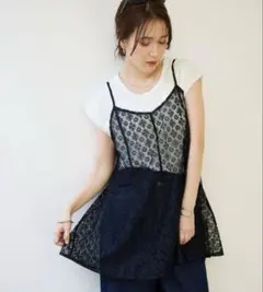 前後2WAYレース切り替えキャミチュニックのサムネイル