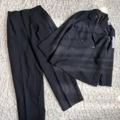 LIAN セットアップ テーラードジャケット パンツ ネイビー フリー 美品