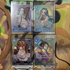 ハンコック ビビ コアラ たしぎ　ヒロインズエディション ワンピースカードゲーム