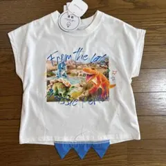 恐竜グラフィックTシャツ 110 新品