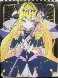 名探偵プリキュア！ キュアアルカナ・シャドウ イラスト