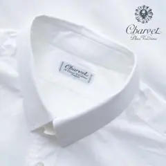 【極美品】Charvet ホワイトシャツ フレンチカフス L フランス製のサムネイル
