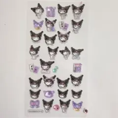 サンリオ クロミ ボンボンドロップシール 立体シールセット