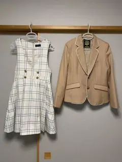 レピピアルマリオ　ジャケットとワンピースセット　150センチ　卒業式