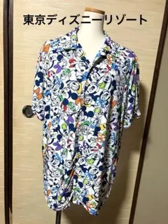 香港ディズニー限定 オルメル アロハシャツ - メルカリ