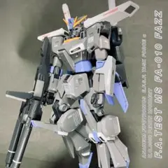 HG 1/144 FA-010A FAZZ 全塗装 改修品 ZZガンダム - メルカリ