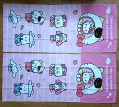 タマ＆フレンズ×サンリオキャラクターズ フェイスタオル 2枚セット