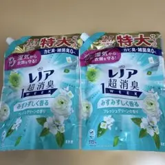 レノア 柔軟剤 フレッシュグリーン 770mL 2個セット