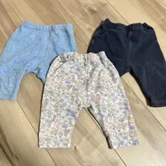 ユニクロ　レギンス　七分丈　3枚セット