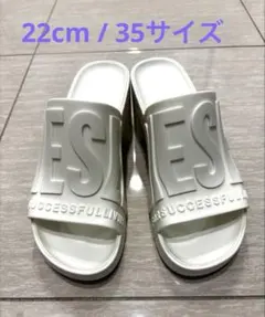 DIESEL ヒールスリッポンサンダルオープントゥのサムネイル
