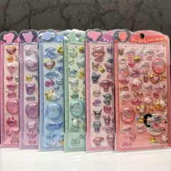 立体シール 6枚セット