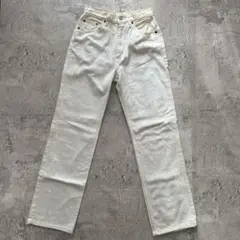 リーバイス W519 テーパード デニム ホワイト 白 90s アメカジ 古着