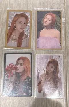 TWICE サナ MORE&MORE トレカ 4枚