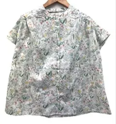 héliopôle 半袖シャツ ボタニカル柄 | Mercari
