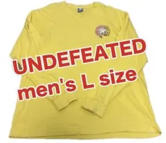 【人気ブランド】UNDEFEATED アンディフィーテッド LサイズロンTシャツのサムネイル