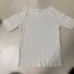 オペークドットクリップ 半袖Tシャツオフホワイトのサムネイル