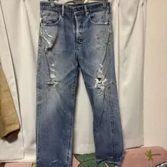 Levi's 503BXX 日本製 W31L34赤耳 ビッグE ダメージのサムネイル