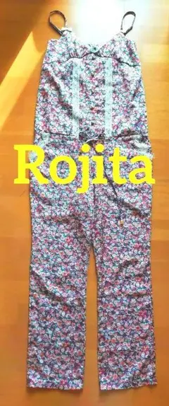 Rojitaロジータ　オールインワン 小花柄　可愛くてカッコいいフルレングス