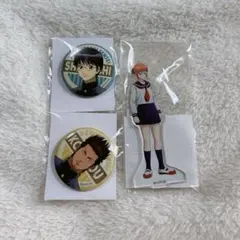 3年Z組 銀八先生 アクスタ 神楽 缶バッジ 近藤勲 志村新八