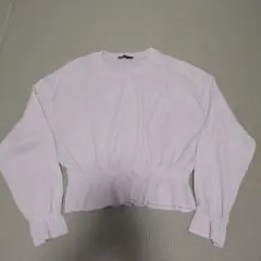 ZARA　ザラ　ペプラムトップス